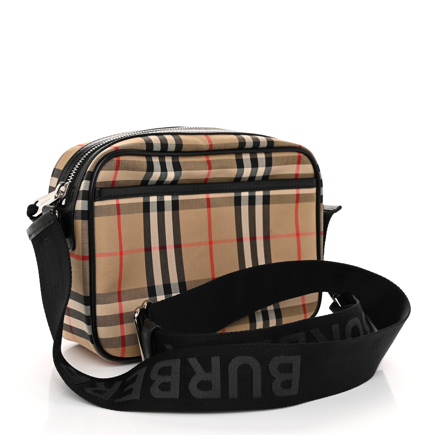 Canvas Check Paddy Messenger Archive Beige