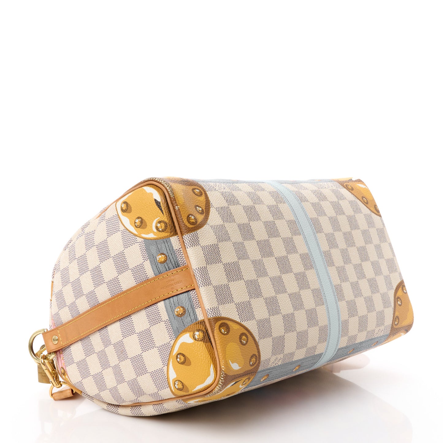 LOUIS VUITTON Damier Azur Summer Trunks Speedy Bandouliere 30