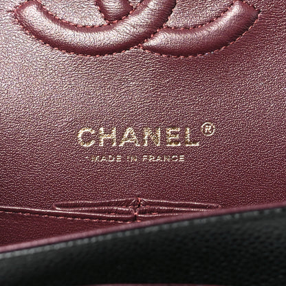 Chanel Caviar Quilted Medium Double Flap Black 6 of 11