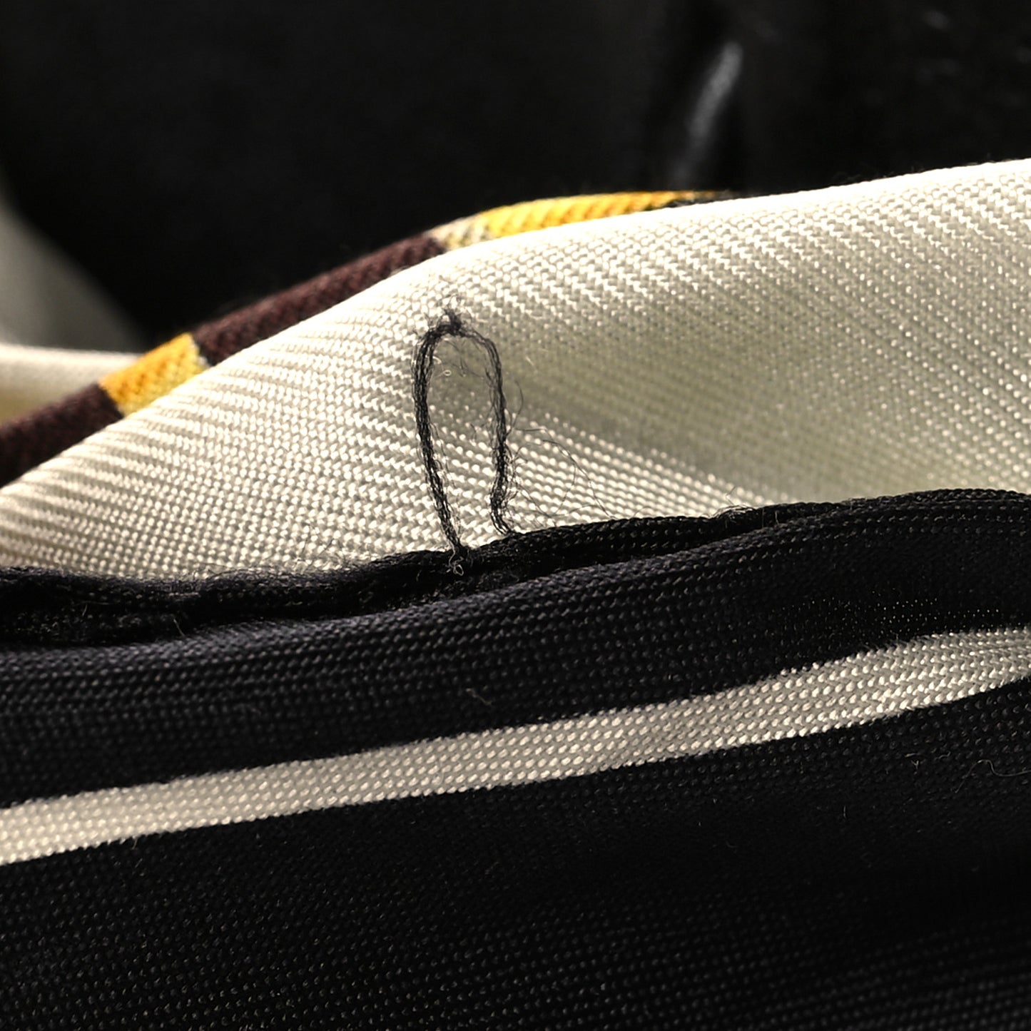 Monogram Large Positano Tote Black