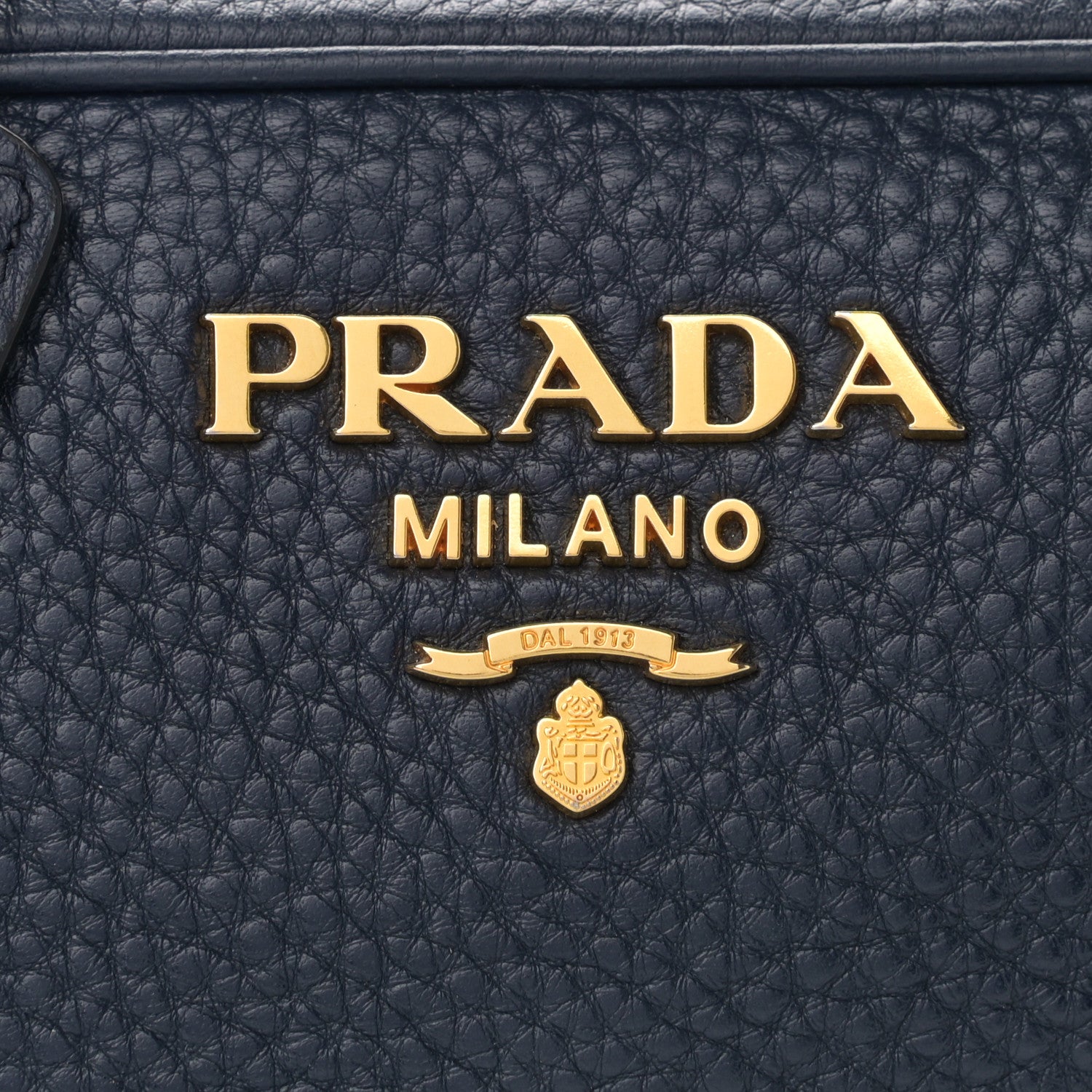 Prada Vitello Daino Medium Double Zip Shoulder Bag Baltico 10 of 12