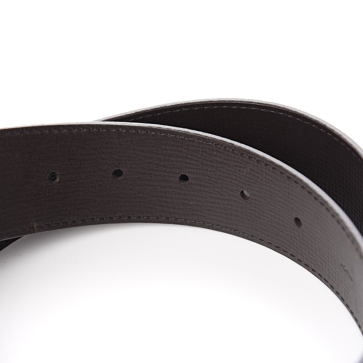 Louis Vuitton Utah LV Initiales 40mm Belt 85 34 Coffee 5 of 7