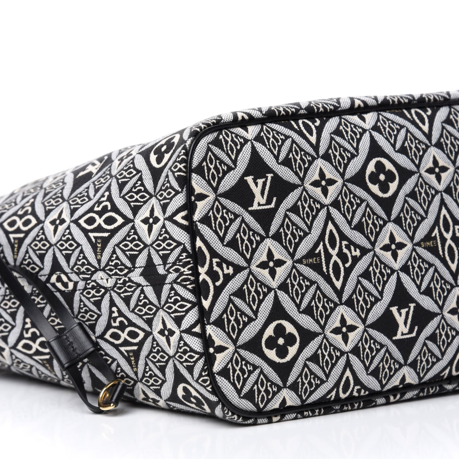 Louis Vuitton Jacquard Since 1854 Neverfull MM Grey 6 of 11