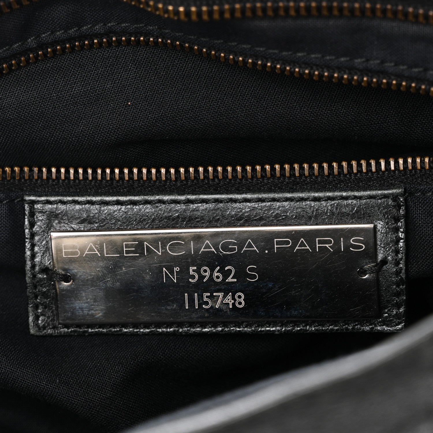 Balenciaga Agneau Classic Hardware City Anthracite 7 of 11