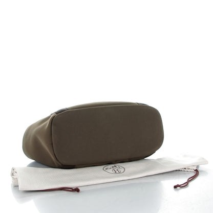 Hermes Toile Sac De Pansage Groom Kaki Feu 4 of 9