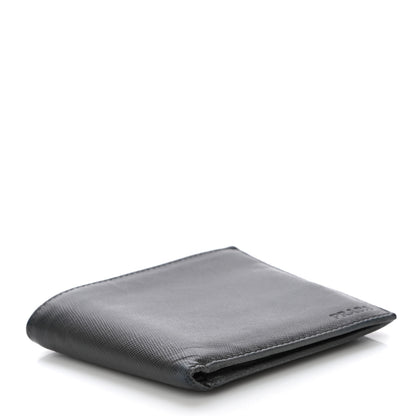 Prada Saffiano Bi-Fold Wallet Grafite 4 of 13