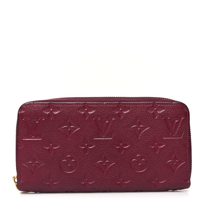 Louis Vuitton Empreinte Zippy Wallet Raisin 1 of 8