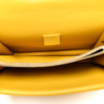 Gucci Suede Crystal Bow Embroidered Small Dionysus Shoulder Bag Yellow 4 of 14