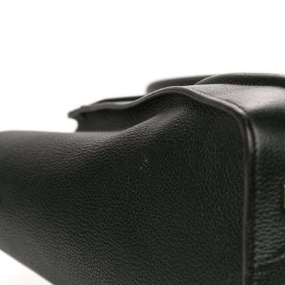 Celine Drummed Calfskin Mini Luggage Black 9 of 14
