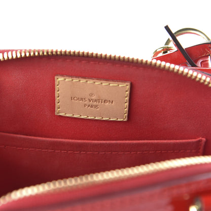 Louis Vuitton Vernis Alma BB Cherry 8 of 9