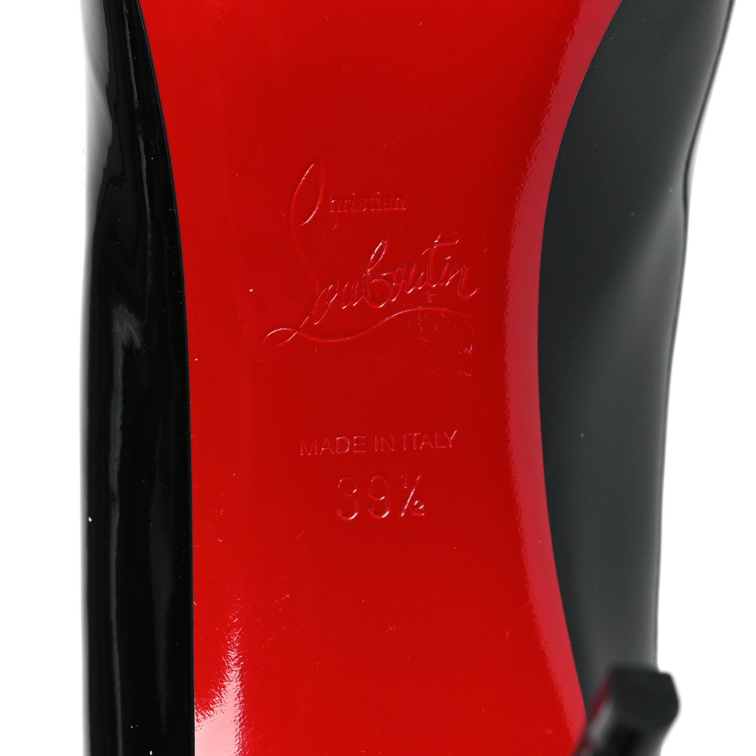 Christian Louboutin Patent Pigalle 85 Pumps 39.5 Black 7 of 9