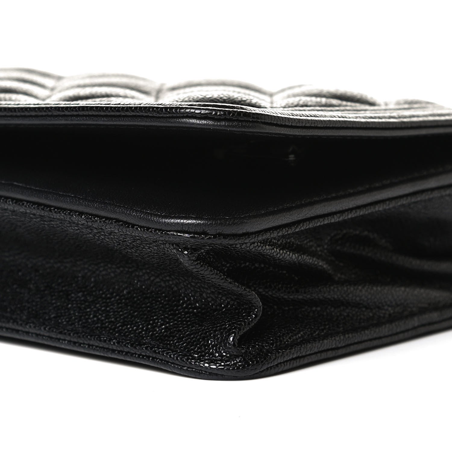 Chanel Caviar Quilted Boy Wallet On Chain WOC Black 11 of 20