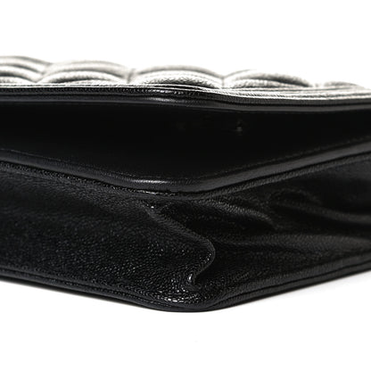 Chanel Caviar Quilted Boy Wallet On Chain WOC Black 11 of 20