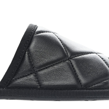 Chanel Lambskin CC Flat Mules S Black 3 of 11