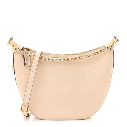 Louis Vuitton Empreinte Monogram Giant Loop Hobo Cream 1 of 12