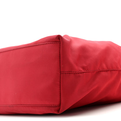 Prada Tessuto Nylon Tote Red 10 of 14