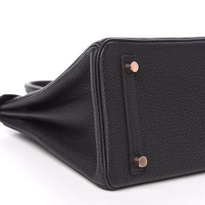 Hermes Togo Birkin 25 Black 23 of 28