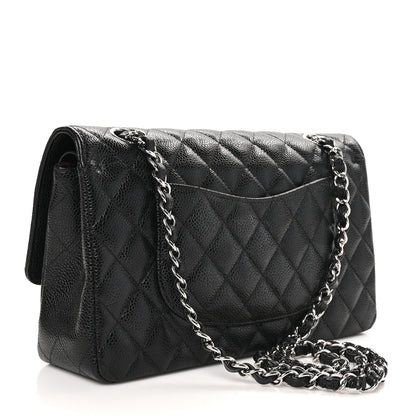 Chanel Caviar Quilted Medium Double Flap Black 3 of 10