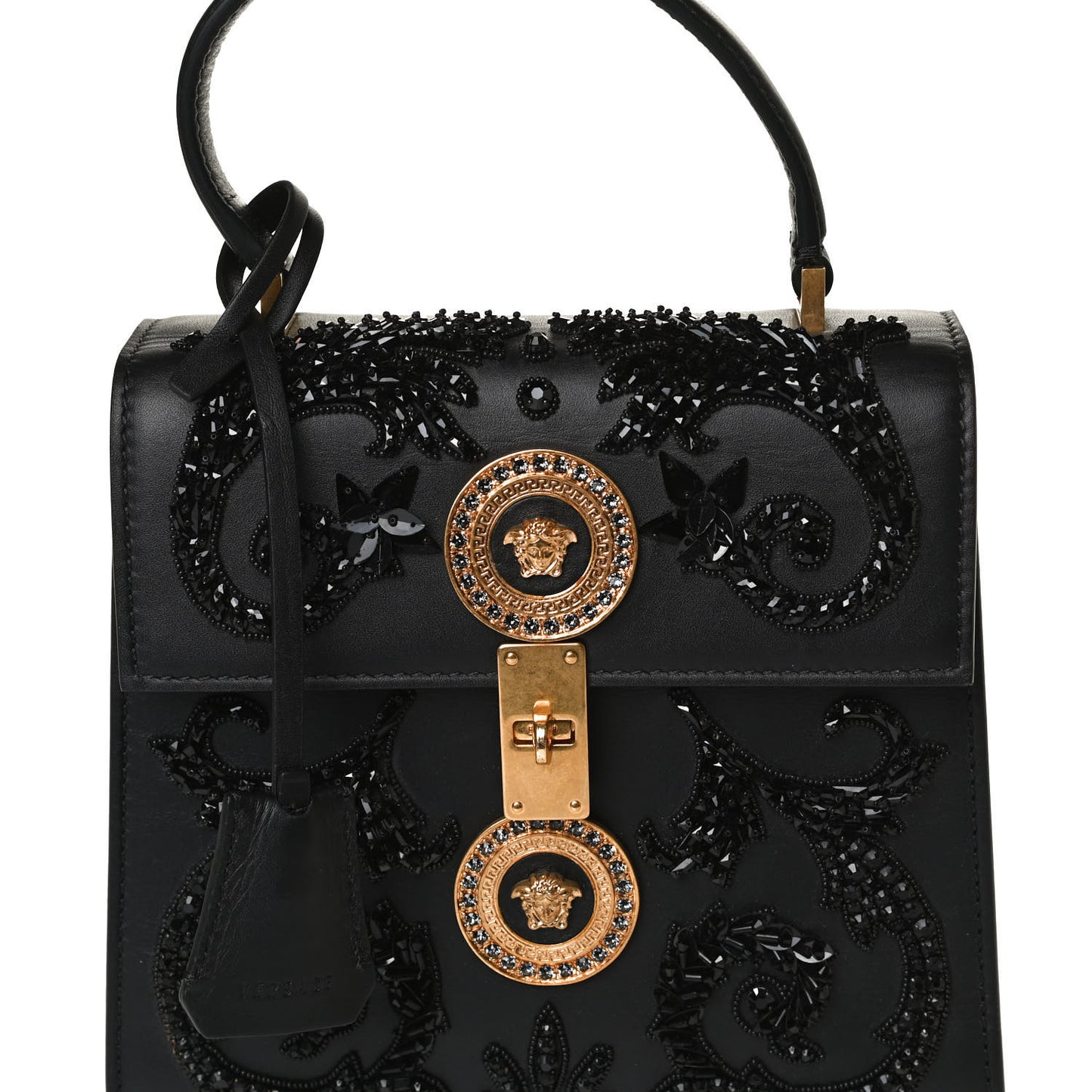 Metal Pochette Extender Key Ring Chain Gold
