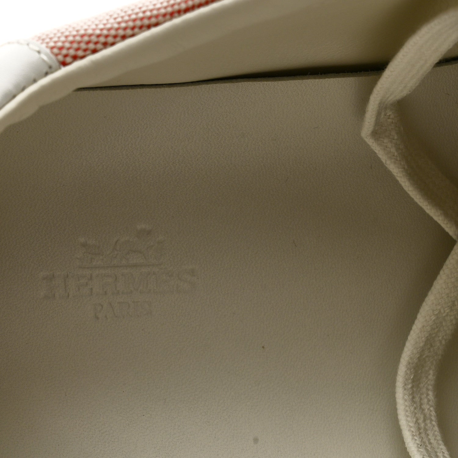 Hermes Calfskin Canvas Day Sneakers 41 Framboise White 6 of 8