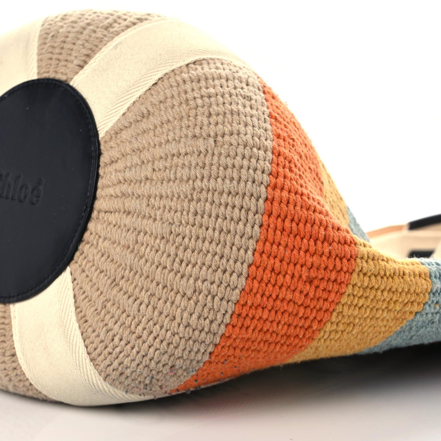 X MIFUKO Woven Large Woody Basket Tote Multicolor