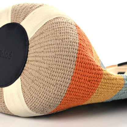 Chloe X MIFUKO Woven Large Woody Basket Tote Multicolor 6 of 10
