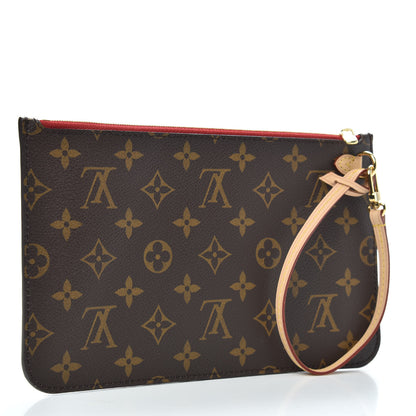 Louis Vuitton Monogram Neverfull MM GM Pochette Pivoine 3 of 8