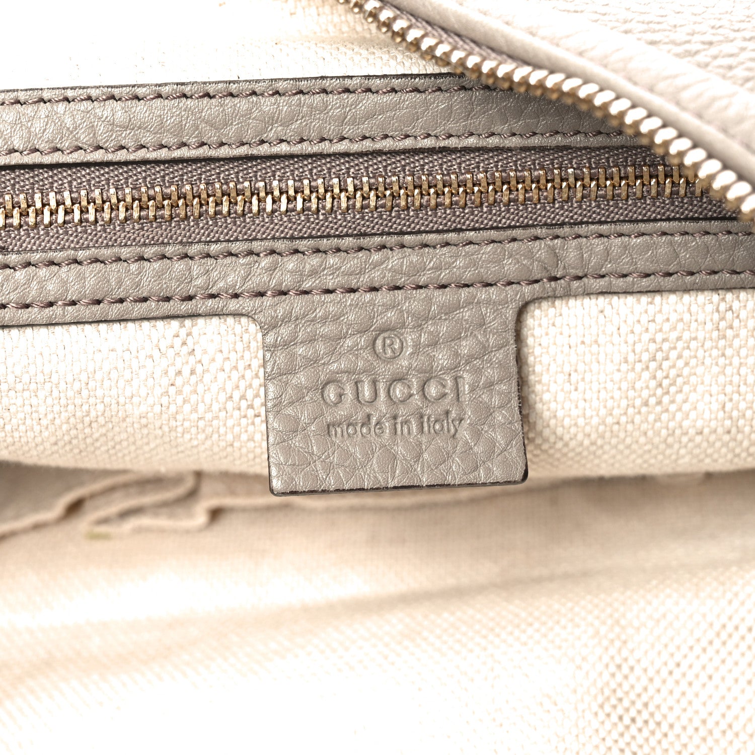Gucci Pebbled Calfskin Large Soho Hobo New Fango 6 of 11