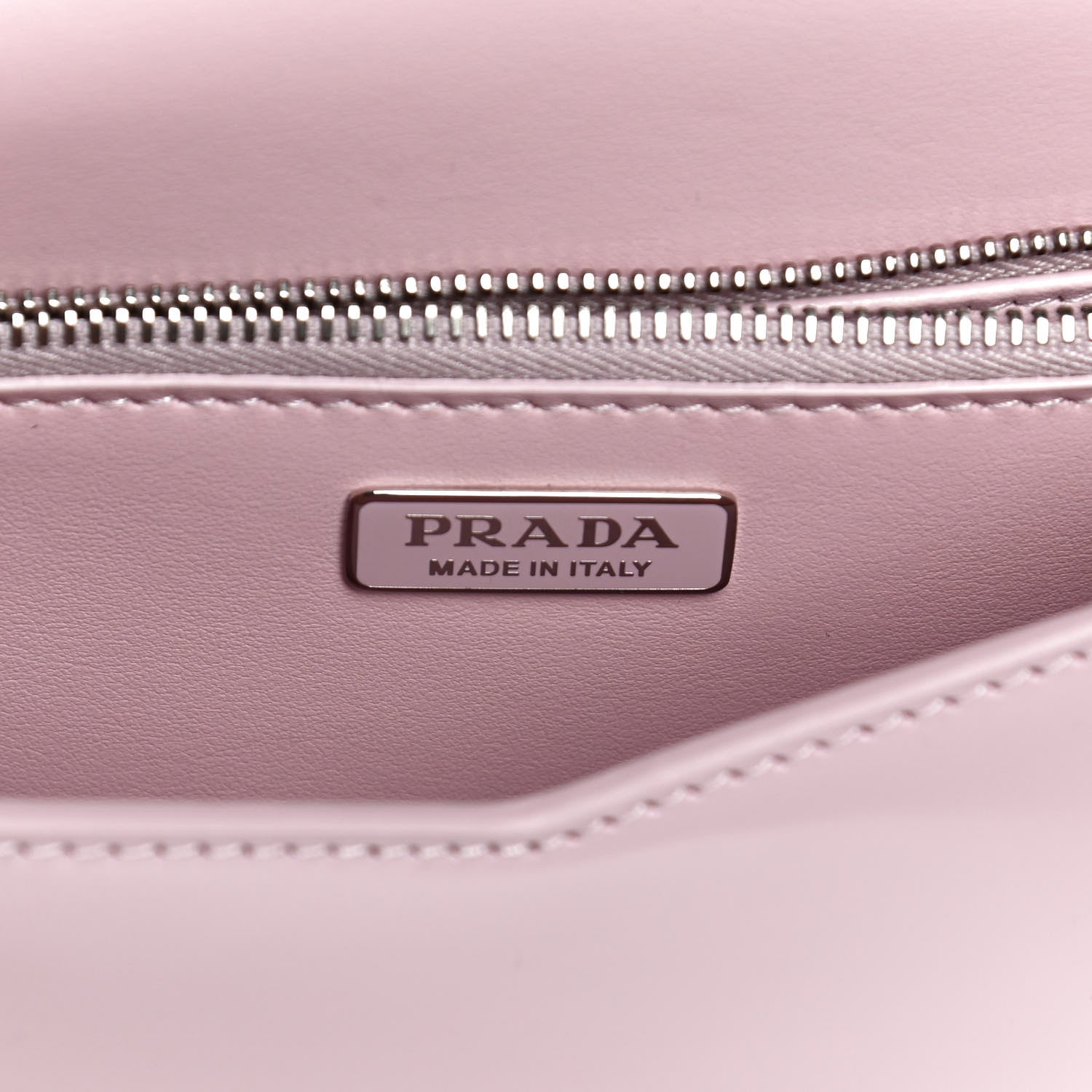 Prada Spazzolato Flap Slide Chain Shoulder Bag Alabastro 5 of 10