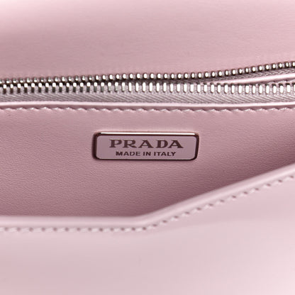 Prada Spazzolato Flap Slide Chain Shoulder Bag Alabastro 5 of 10
