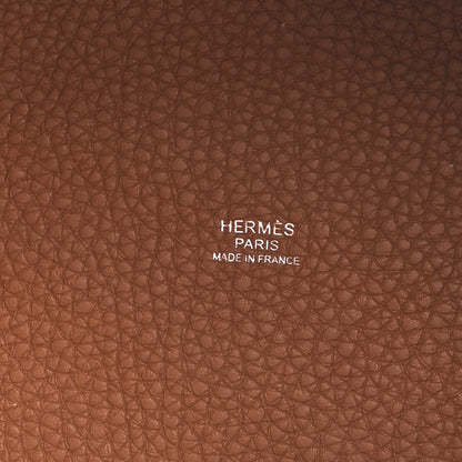 Hermes Taurillon Clemence Picotin Lock 18 PM Gold 6 of 10