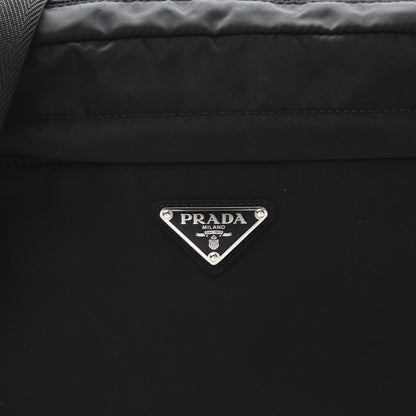Prada Tessuto Nylon Messenger Bag Black 9 of 10