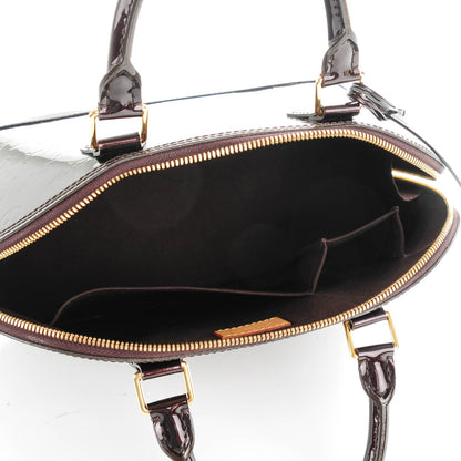 Louis Vuitton Vernis Alma PM Amarante 5 of 8