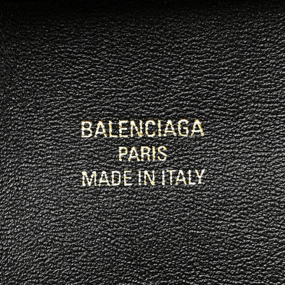 Balenciaga Smooth Calfskin Small Bel Air Clutch On Strap Black 6 of 10