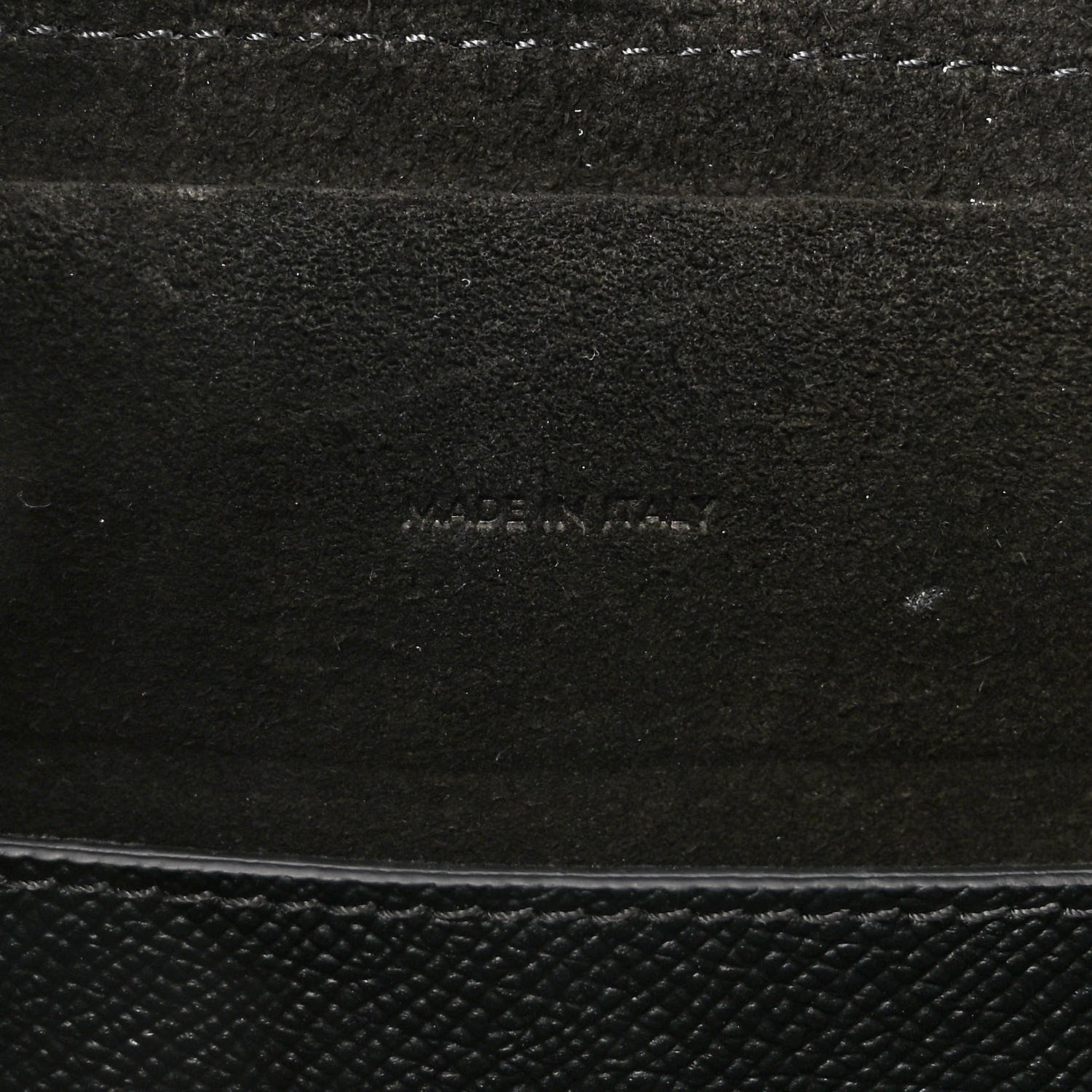 Celine Grained Calfskin Micro Belt Bag Black 7 of 10