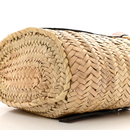 Loewe Raffia Small Basket Tote Bag Natural Tan 10 of 10