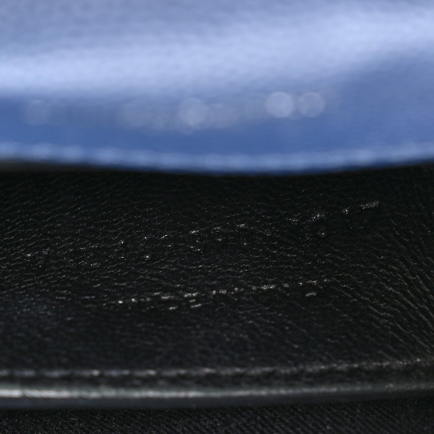 Grain De Poudre Small Classic Monogram Kate Satchel Denim