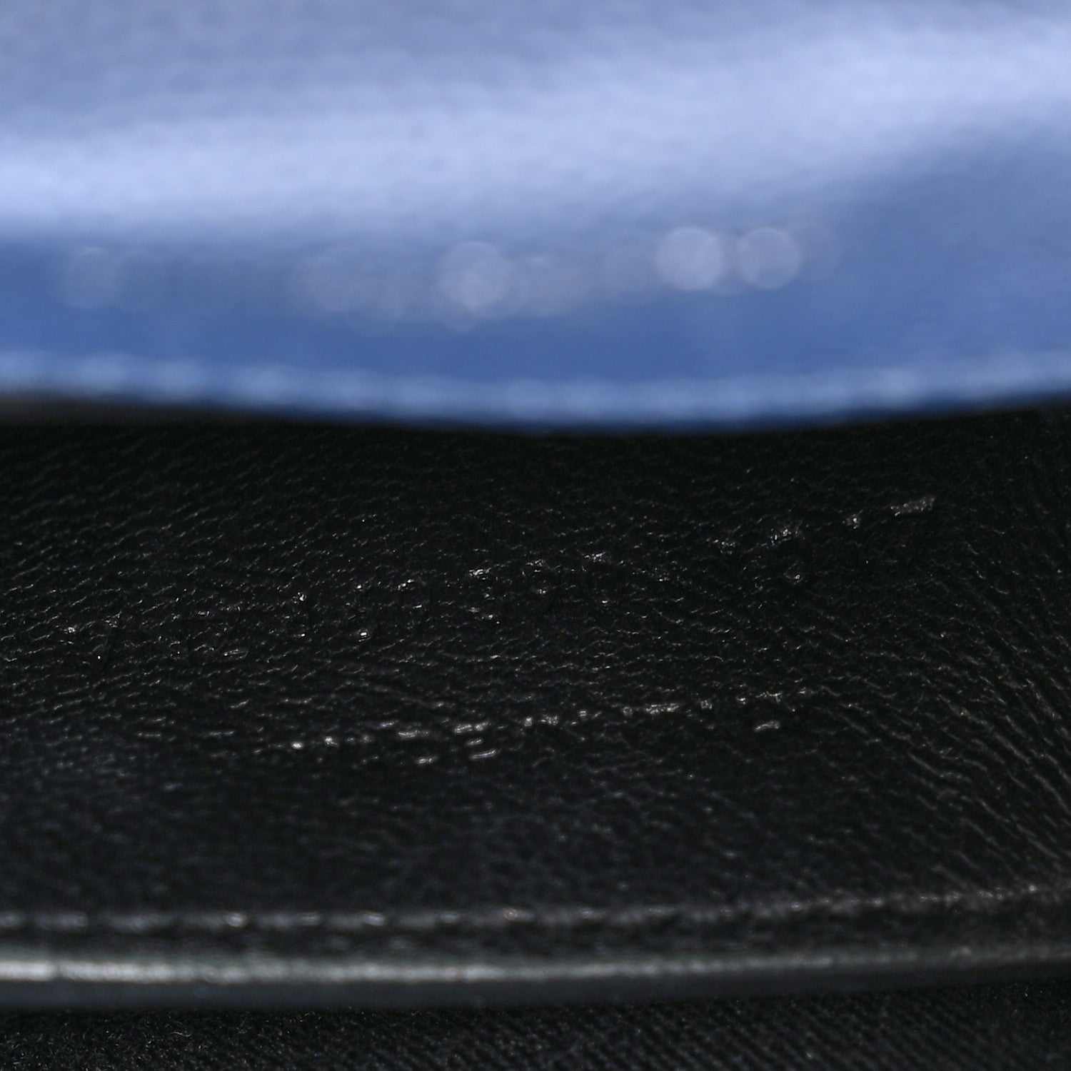 Saint Laurent Grain De Poudre Small Classic Monogram Kate Satchel Denim 7 of 10