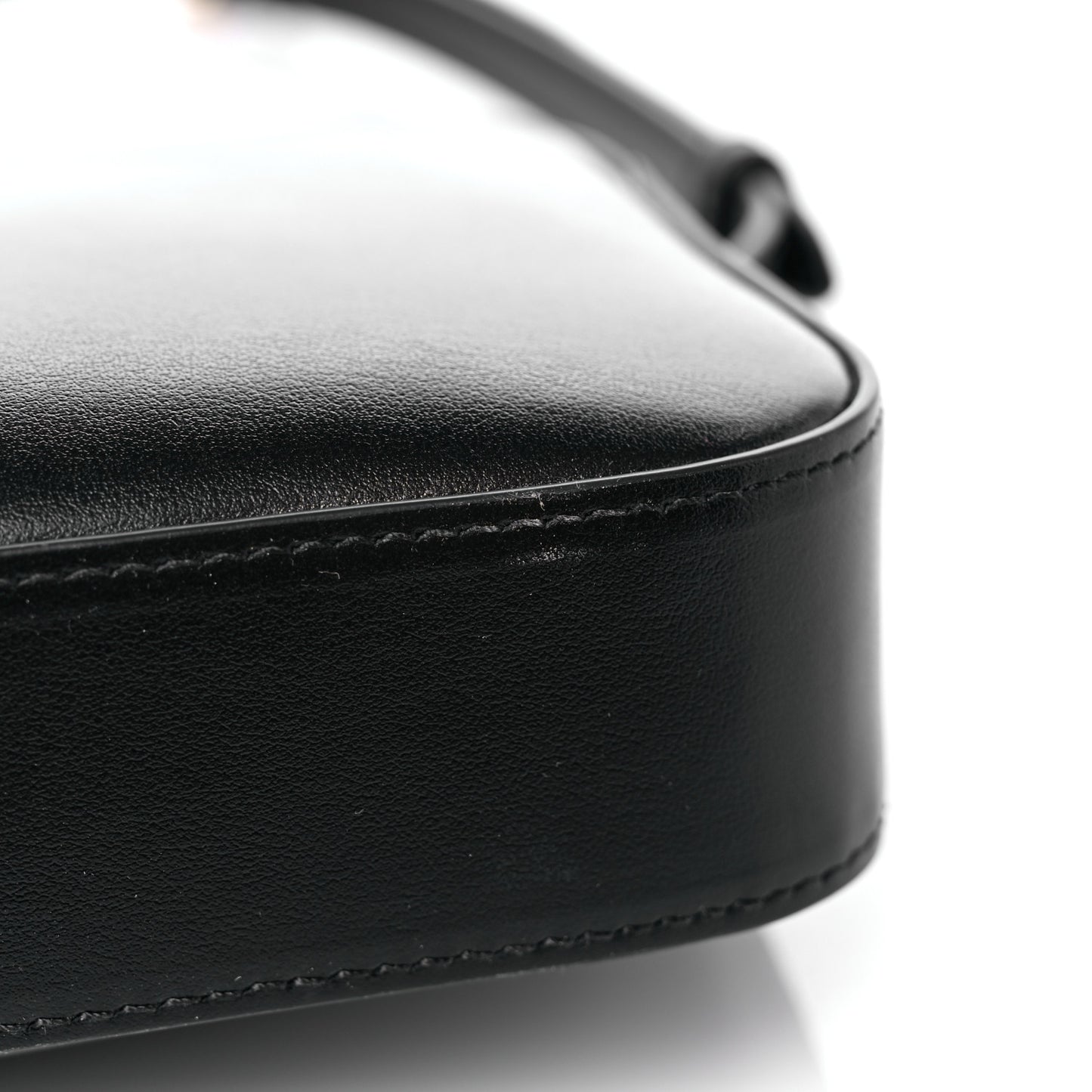 Smooth Calfskin Cuir Triomphe Camera Shoulder Bag Black
