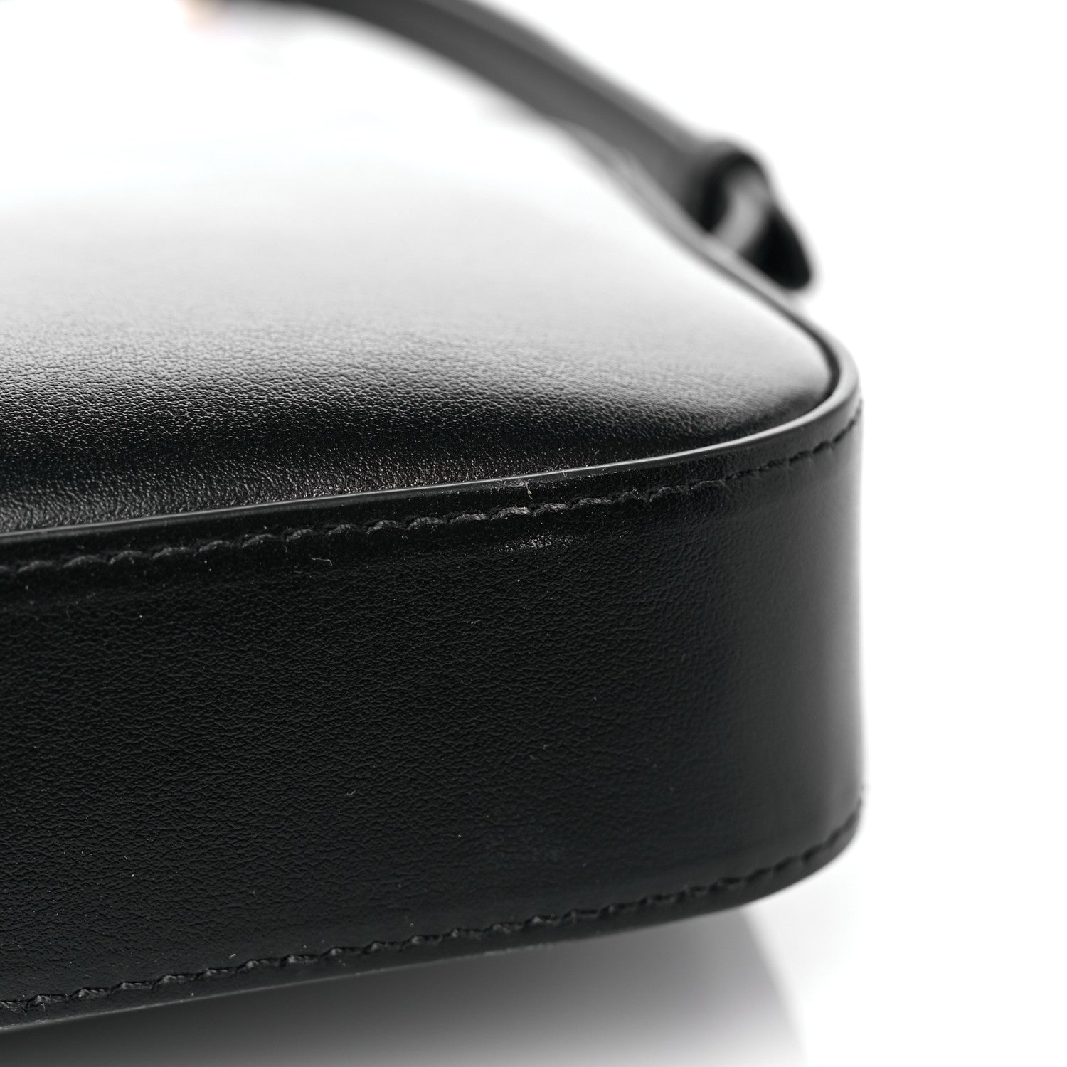 Celine Smooth Calfskin Cuir Triomphe Camera Shoulder Bag Black 8 of 9