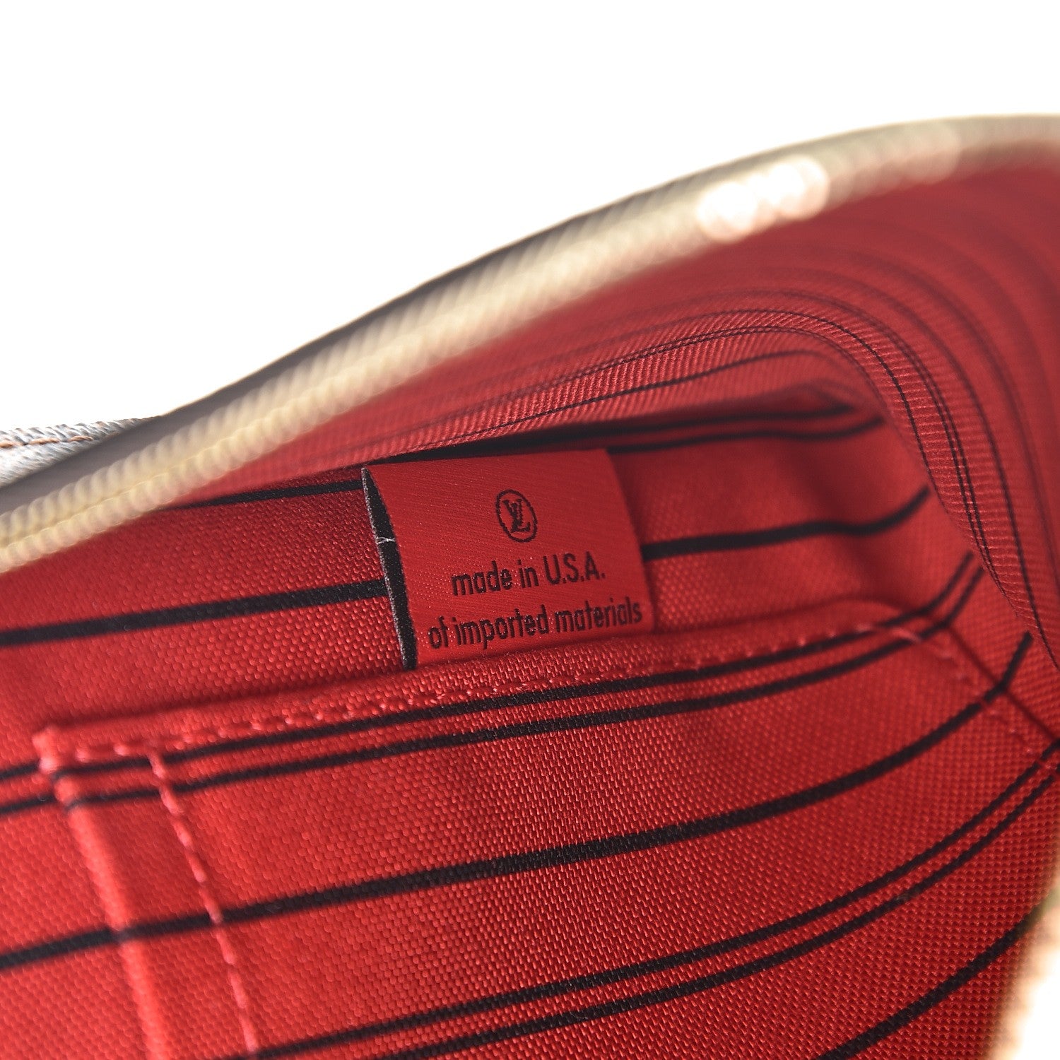 Louis Vuitton Damier Ebene Neverfull MM GM Pochette 7 of 8