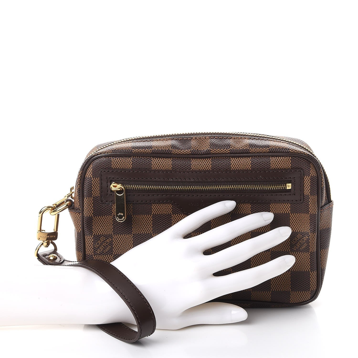 Louis Vuitton Damier Ebene Pochette Billets Macao 2 of 7