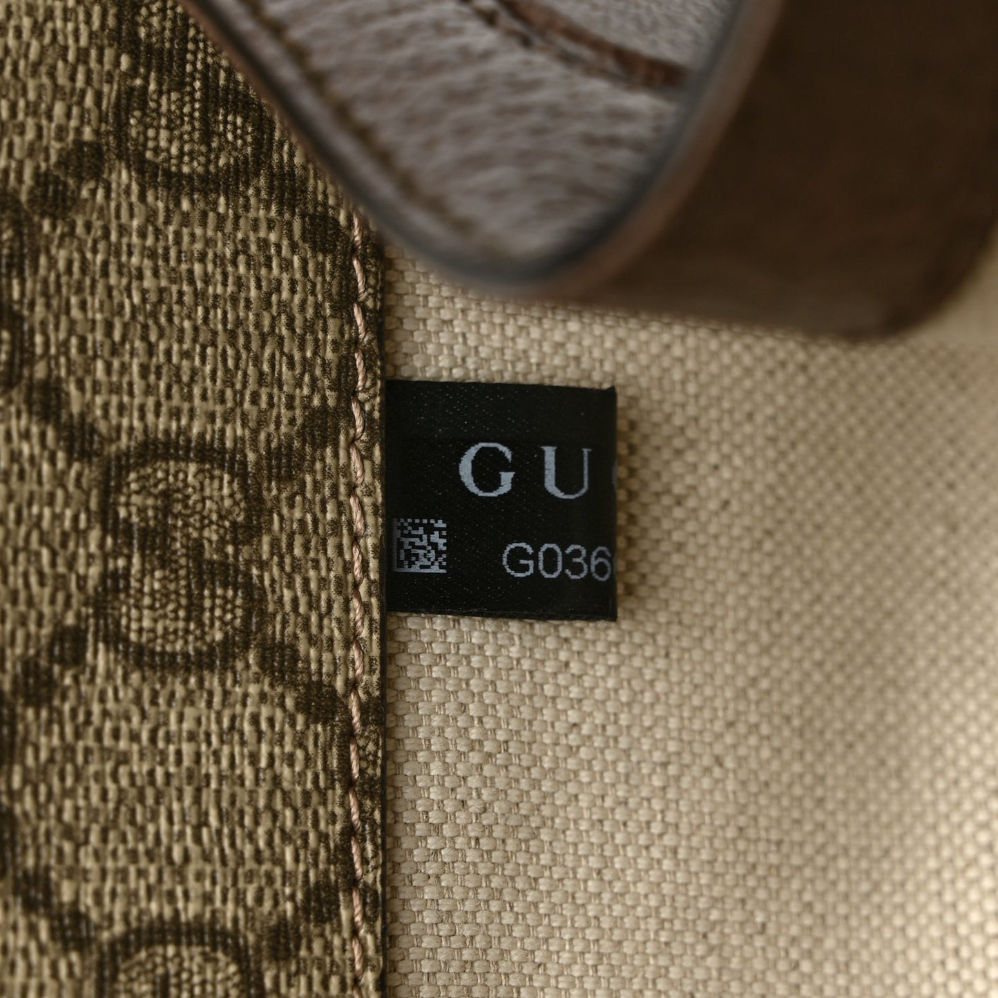 GG Supreme Monogram Web Small Neo Vintage Double Flap Messenger Bag Beige New Acero