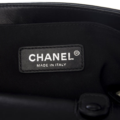 Chanel Lambskin LED Iridescent Metal Small Boy Flap Black Multicolor 7 of 9