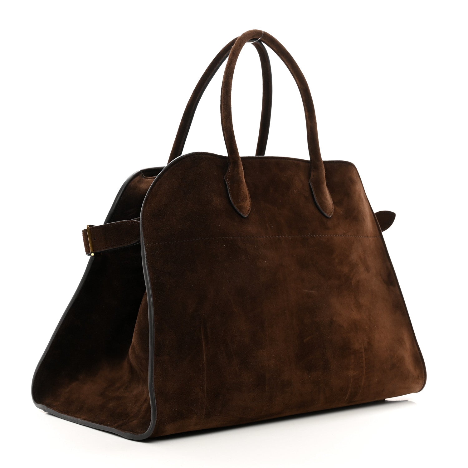 The Row Suede Soft Margaux 15 Mocha 3 of 9