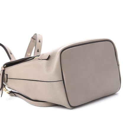 Chloe Suede Calfskin Small Faye Backpack Motty Grey 5 of 8