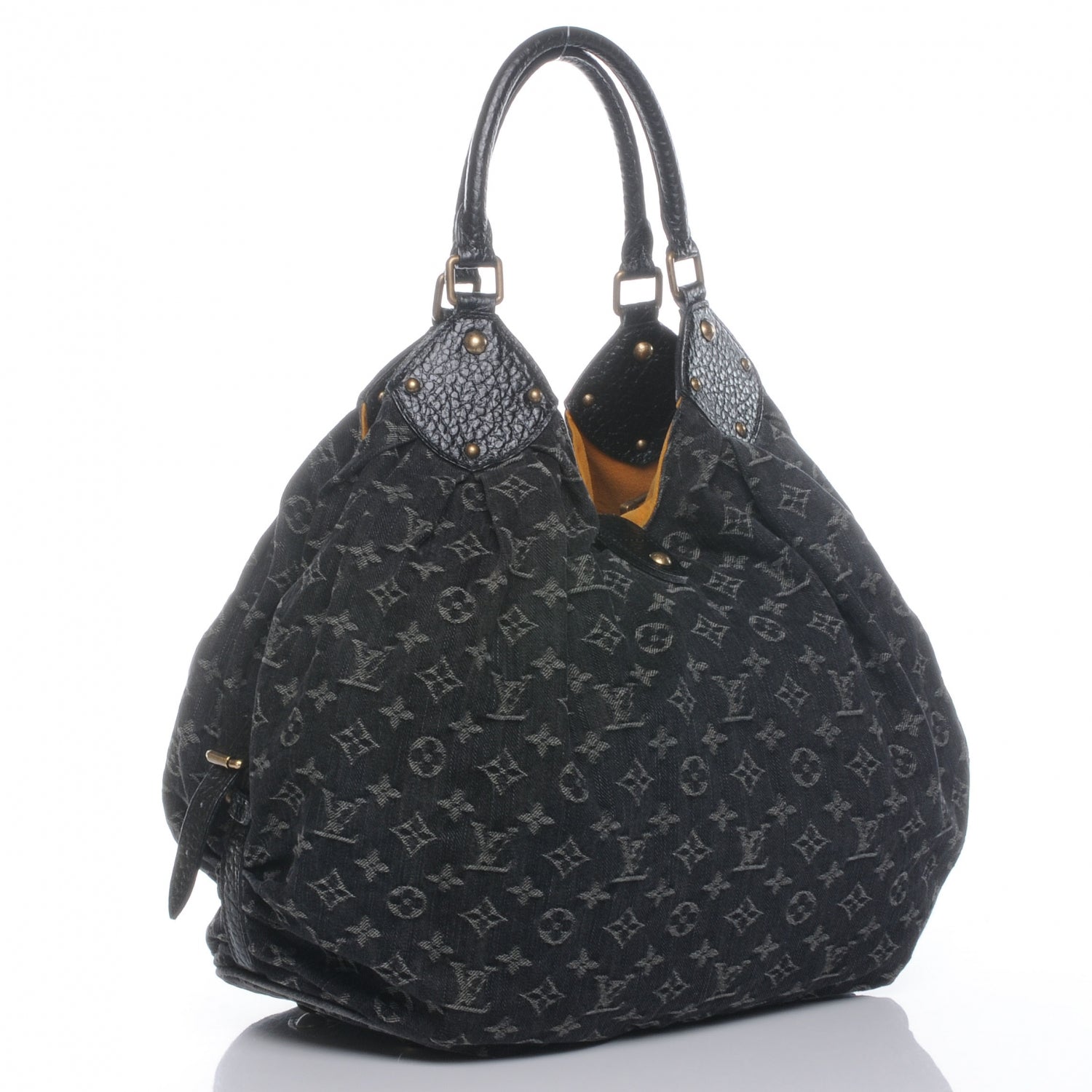 Louis Vuitton Denim Mahina XL Black 3 of 6