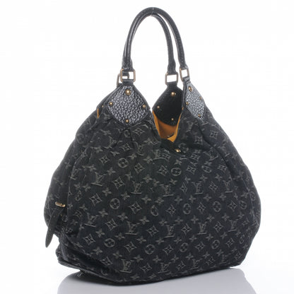Louis Vuitton Denim Mahina XL Black 3 of 6