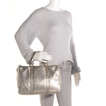 Gucci Imprime Monogram Medium Joy Boston Silver 2 of 8