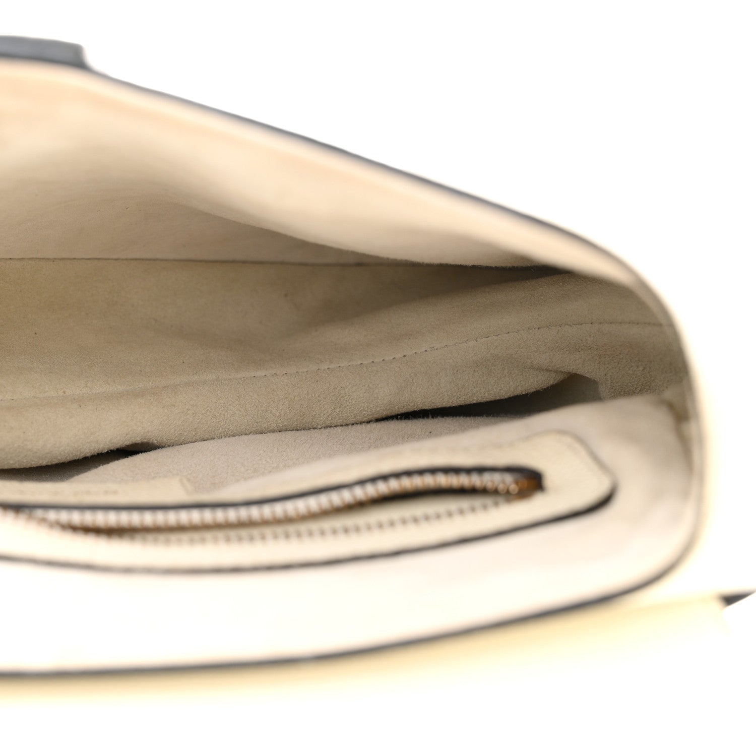 Christian Dior Grained Calfskin Saddle Bag With Strap Latte 5 of 13